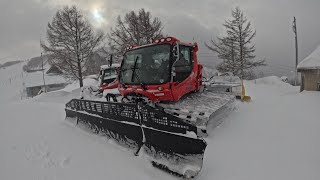 ホンダヴェゼル　雪道走行　山形県米沢市天元台スキー場へ