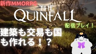 【初見プレイ】Asia鯖【omochi】ギルメン募集中！The Quinfall 新作PCMMORPG🎧️🐱🍊ゆっくりのんびりやるよ(｀･ω･´)クインフォール【新作MMORPG】#新人vtuber