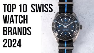 Top 10 Swiss Watch Brands 2024 | Top 10 Watch Brands in Switzerland 2024