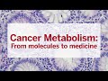 Cancer Metabolism: From molecules to medicine