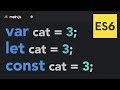 var, let and const for beginners (ES6)