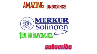 Merkur unboxing