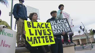 Protesters rally against police brutality in Escondido