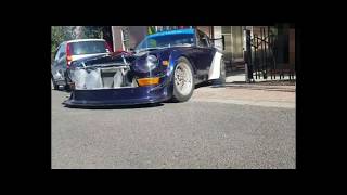 S30Z  L28改3.1ℓ  エンジンかけてみた エンジンルーム編　Datsun　240Z S30