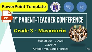 Parent Teacher Conference Powerpoint Template Ppt O Doovi