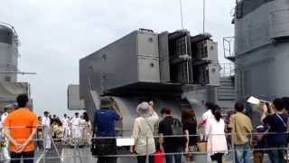 護衛艦   あぶくま  アスロックランチャー展示（平成26年6月15日）別府