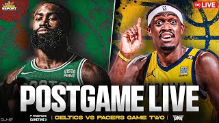 LIVE: Celtics vs Pacers Game 2 Postgame Show | Garden Report