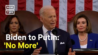 SOTU: Biden Says U.S. Stands With Ukraine, Calls Out Putin