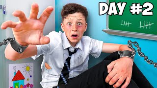I Trapped My Little Brother in SCHOOL...