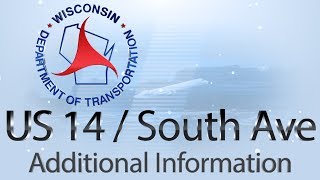 WisDOT US 14 (South Ave.) Project Additional Information