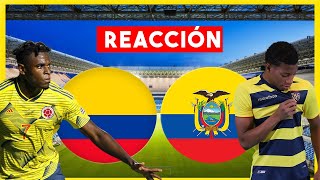 (SOLO AUDIO) ECUADOR vs COLOMBIA 0-1 - REACCION 🔴 NARRACION EMOCIONANTE - EXCITING NARRATION