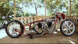 Lowbrow Customs awesome Triumph (clip from Born Free motorcycle movie)