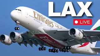 🔴LIVE LAX Airport | Busy LAX Action | Los Angeles Plane Spotting