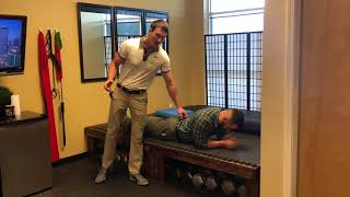 Branson Chiropractor McKenzie Press up