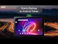 How to Backup an Android Tablet