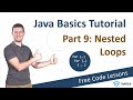 [9/9] Java Basic Tutorial – Nested Loops