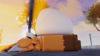 Cutely sealed by a sleepy foxxo (Roblox nom animation)