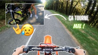 Grosse balade entre pote en 50cc (ça tourne mal)