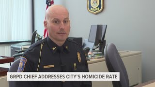 GRPD chief addresses city's 2023 homicide rate