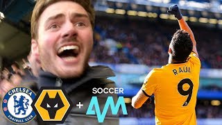 JIMENEZ PILES ON THE BLUES! Chelsea Vs Wolves 1-1 Matchday Vlog ft. Soccer AM