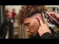 transform your plain haircut into a perfect temple fade curly styling with l3vel3