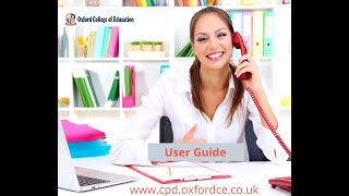 CPD Course User Guide