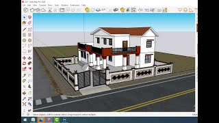 Sketchup 2020 Basic 3d Building Modeling