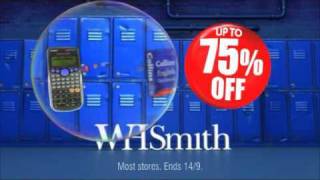 WHSmith Back to School TV AD (4) 2010