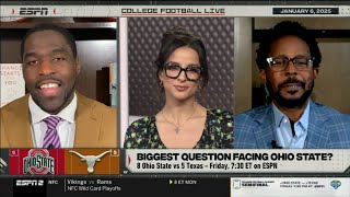 ESPN College Football Live | Sam Acho makes bold prediction for CFP Semifinal: Texas vs Ohio State?