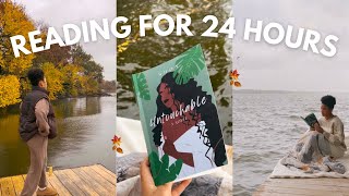 24 HOUR READATHON | how many books can i read in 24 hours 🍁🍂📙