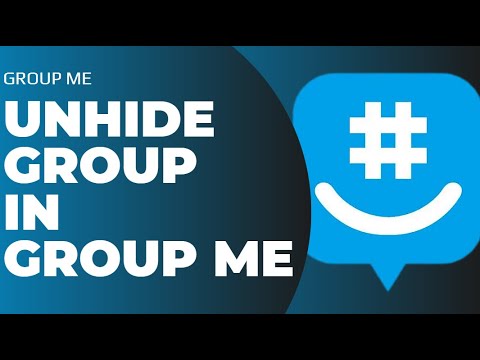 GroupMe Make group visible!! Make group visible on GroupMe iPhone 2023