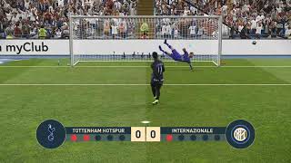 TOTTENHAM VS INTER UEFA Champions League!!! Penalty Shootout! Subscribe please