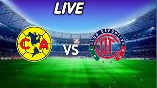 TUDN / Toluca vs América Live 🔴 goles Liga Liga MX 2024