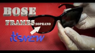 BOSE FRAMES SOPRANO || 2020 || AUDIO GLASS || UNBOXING ||