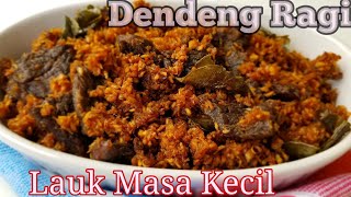 Resep Dendeng Ragi.