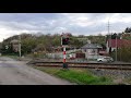 přejezd jimlín zeměchy 22.4.2021 czech railroad crossing