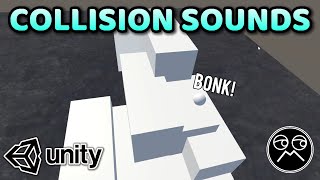 How to Add Collision Sounds to an Object in Unity - Unity C# Tutorial