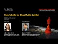 China's Battle For Global Public Opinion