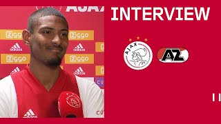 Haller: 'Al bij de warming-up kreeg ik kippenvel' | Reacties Ajax - AZ
