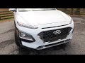 my new car tour 2021 hyundai kona limited car essentials