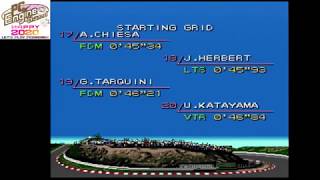 PCエンジン　F1サーカス'92 　5年目第9戦モナコGP