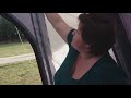 kampa drive away air awning tour on ford transit camper van vanlife uk