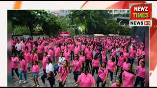 Pink Strong Walkathon Dr  Monika Pansari Oncology Fortis BG Road Newz Times