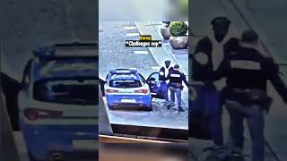 Karen Blocking Cops Way Gets Instant Karma