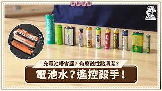 電池漏液危機解析！電池選購攻略 保護電器由電池入手｜充電池 鋰電池 鹼性 碳性電池｜家居自救手冊｜#大匠夫