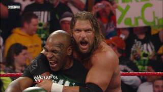 DX vs. Chris Jericho and Raw Guest Host Mike Tyson