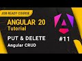 Angular 20 Tutorial for Beginners | PUT & DELETE api in angular | #11