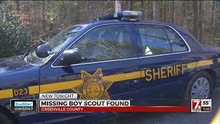 Missing Boy Scout found safe