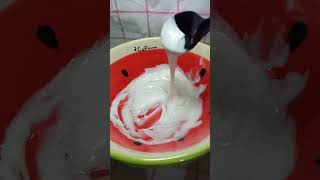 盐水也能成型史莱姆吗？#shorts#slime #slimeasmr #asmr #整蛊道具 #diy