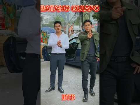 Tanggol vs David / Batang Quiapo BTS behind the scene coco martin #batangquiapo